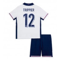 England Kieran Trippier #12 Replika babykläder Hemmaställ Barn EM 2024 Kortärmad (+ korta byxor)